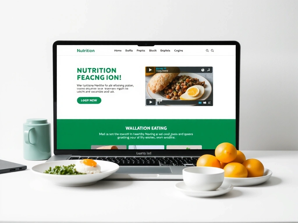 Online Bildungsplattform für Ernährung