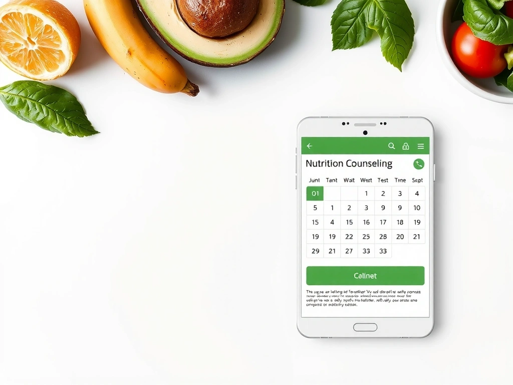 Online Terminbuchung für Ernährungsberatung